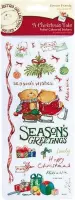 Foiled Coloured Stickers - A Christmas Tale (Seasons Greetings)