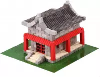 Wise Elk Bouwpakket Chinese House Junior 17 Cm Gips 601-delig