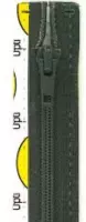Opti S60 ritssluiting kunststof, deelbaar, grijs, 40cm, per stuk