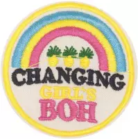 Changing girls Patch (Iron-On)