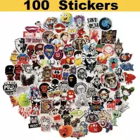 ▶ Skate stickers - 100 stuks - Stickers Skateboard