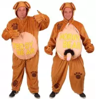 Kostuum Teddy/horny bear osfa