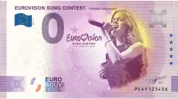 0 Euro Biljet Stefania Liberakakis Souvenir Biljet Eurovision Song Contest 2021