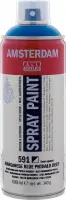 Spraypaint - 591 Mangaanblauw Phtalo Donker - Amsterdam - 400 ml