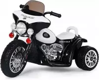 Elektrische Harley  Kinder Politiemotor look 6v zwart