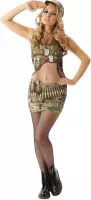 Sexy Leger Outfit  - Kostuum Volwassenen - Maat S - 34/36 - Carnavalskleding