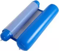 Luxe waterhangmat van WDMT™ | 128 x 80 cm | Trendy waterhangmat voor een ontspannen dag in het water | Donker blauw
