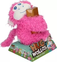 Hug Wallas Pluchen Knuffel Aapje met Wrap Around Armen – 21x10x10cm | Speelgoed voor Jongens en Meisjes | Kinderen