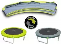 EXIT beschermrand Twist trampoline ø244cm - groen/grijs