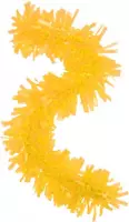 PVC slinger/guirlande geel (6mtr) brandvertragend