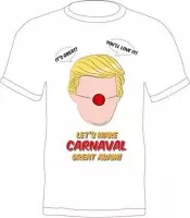 Trump verkleed t-shirt Great Again voor volwassenen 38/50 (M)