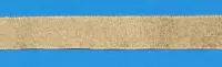 lurexband goud - 2 cm - gouden stoffen band met gouddraad - blister 2 m stofband - decoband