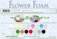 LeCrea - 10 Flower Foam sheets A4 0,8mm Bluebell blauw 25.5084