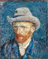 Schilderen Op Nummer Volwassenen - Do It Yourself Paintings - Van Gogh - Zelfportret - Vincent van Gogh - Kunst - Art - 40x50 cm - Canvas