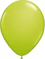 Appelgroene ballonnen - 100 stuks