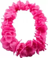 Hawaii krans neon roze