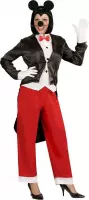 Mickey & Minnie Mouse Kostuum | Broek En Pak Minnie Muis Dame Vrouw | Medium | Carnaval kostuum | Verkleedkleding