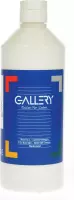 Gallery plakkaatverf, flacon van 500 ml, wit