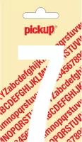 Pickup plakcijfer Nobel 120mm wit 7 - 310121207