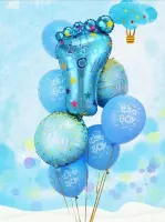 10st Baby Shower Feest Ballon Set  Geboorte Versiering
