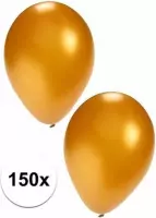 Gouden ballonnen - 150 stuks - ballon versiering goud