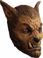 "Bruine weerwolf masker voor volwassenen  - Verkleedmasker - One size"