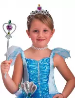 Carnival Toys Accessoireset Prinses Meisjes Zilver/roze 2-delig