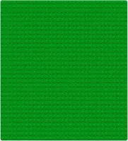 Bouwplaten geschikt voor LEGO | Bouwplaat | Grondplaat | Grondplaten | Set van 4 Rood, Groen, Blauw en Grijs