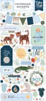 Echo Park Welcome Baby Boy 6x13 Inch Chipboard Accents (WBB234021)