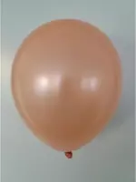 Ballonnen Paarlemoer metallic Rosé goud  12inch= 30 cm Zak 100 stuks