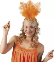 16 stuks: Tiara veren - Oranje