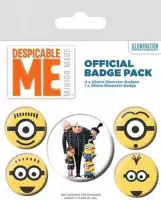 Despicable Me - Minions Official Badge Pack