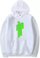 Billie Eilish Hoodie - Icon Wit - Maat L