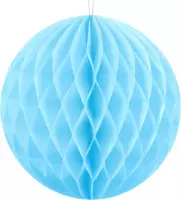 Honeycomb Bal Lichtblauw 10cm