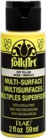 Multi-surface Acrylverf - 2976 Yellow - Folkart - 59 ml