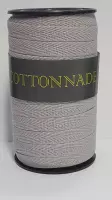 Ribbon Cottonnade Silver 10mm x 20 meter (1 roll) [HV-CTN10R]