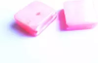 Schelpkraal ruit 10 mm roze, 28 st