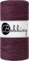 Bobbiny - Macramé - 3mm - Blackberry - Klos 100 meter