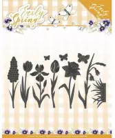 Mal  - Precious Marieke - Early Spring - Lente Bloemen en Vlinder Mal