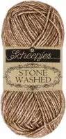 Scheepjes Stone Washed- 822 Brown Agate 5x50gr