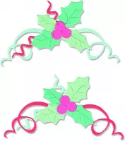Sizzix Thinlits Snijmal Set - Boughs Of Holly - 1s