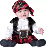 INCHARACTER - Piraten kostuum voor baby's - Klassiek - 68/74 (6-12 maanden)