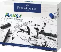 Faber-Castell - Pitt Artist Pen India ink pen, Manga Starter Set (167152)