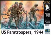 1:35 Master Box 35219 US Paratroopers 1944 Figures Plastic kit