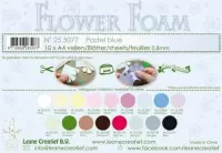 LeCrea - 10 Flower Foam sheets A4 0,8mm pastel blauw 25.5077