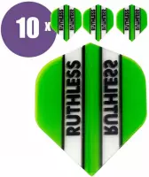 ABC Darts - Dart Flights - Ruthless Classic Groen - 10 sets (30 stuks)