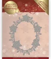Mal  - Precious Marieke - Merry and Bright Christmas - Kerstster Plant Ovaal