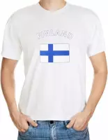 Finland t-shirt met vlag 2xl