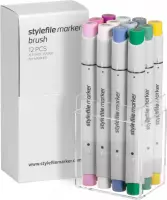 Stylefile Twin Marker Brush 12er Set multi 18