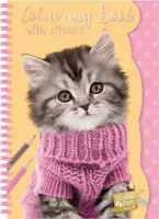 Studio Pets - Kleurboek met stickers - Kitten